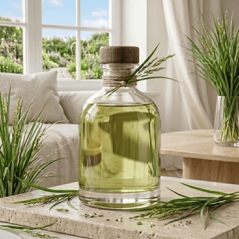 Palmarosa Essential Oil (Cymbopogon martini)