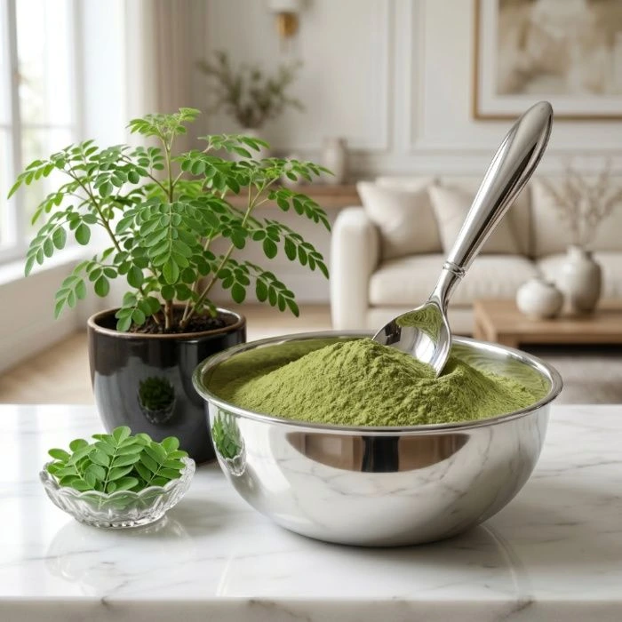 Moringa Leaf Powder (Moringa oleifera)