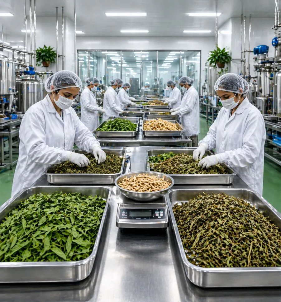 Herbs Processing Plant