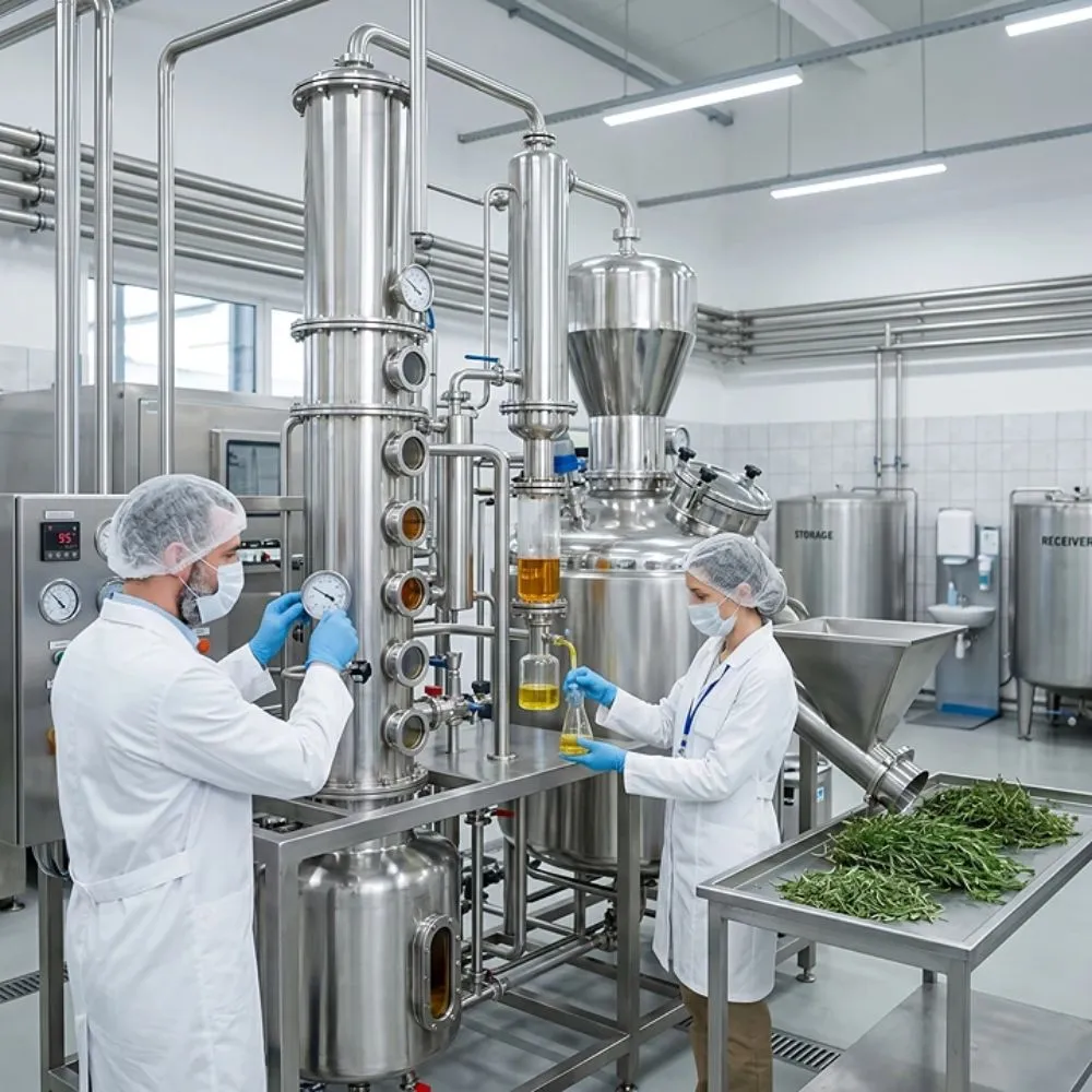 Essential Oil Manufacturing Plant